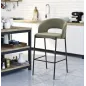 Stołek Barowy Helsinki Zielony Zestaw 2 szt 50 52 99 cm